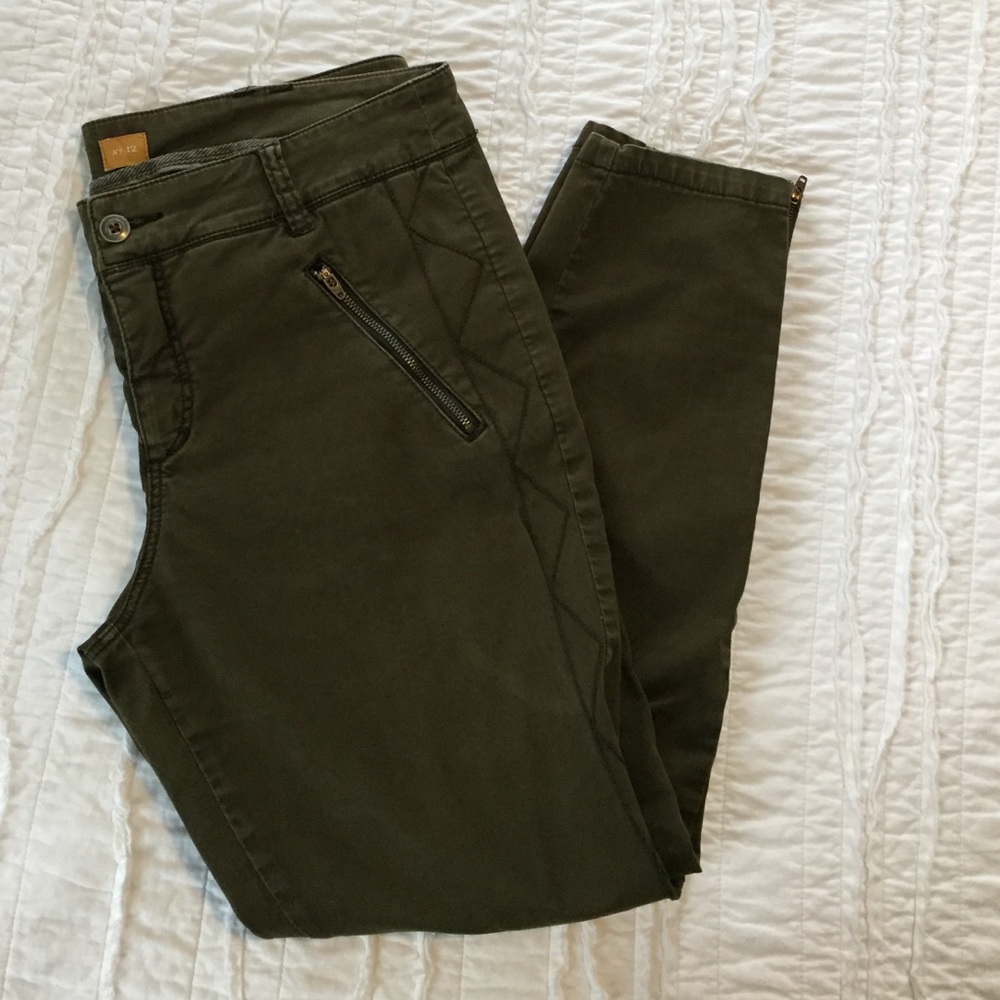 Anthropologie Pilcro Moto Skinnies